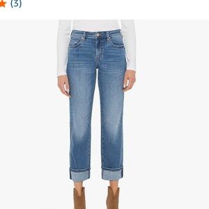 Liverpool Los Angeles Cropped Cuffed Jeans